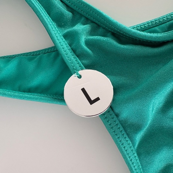 Forever 21 One-Piece Swimsuit – Teal Green L NWT - Picture 3 of 5